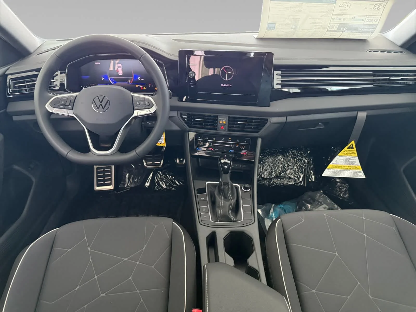 New 2026 Deep Black Pearl Volkswagen Sport image 21