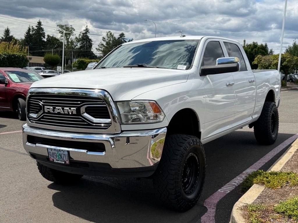 Used 2016 Bright White Clearcoat Ram SLT image 4