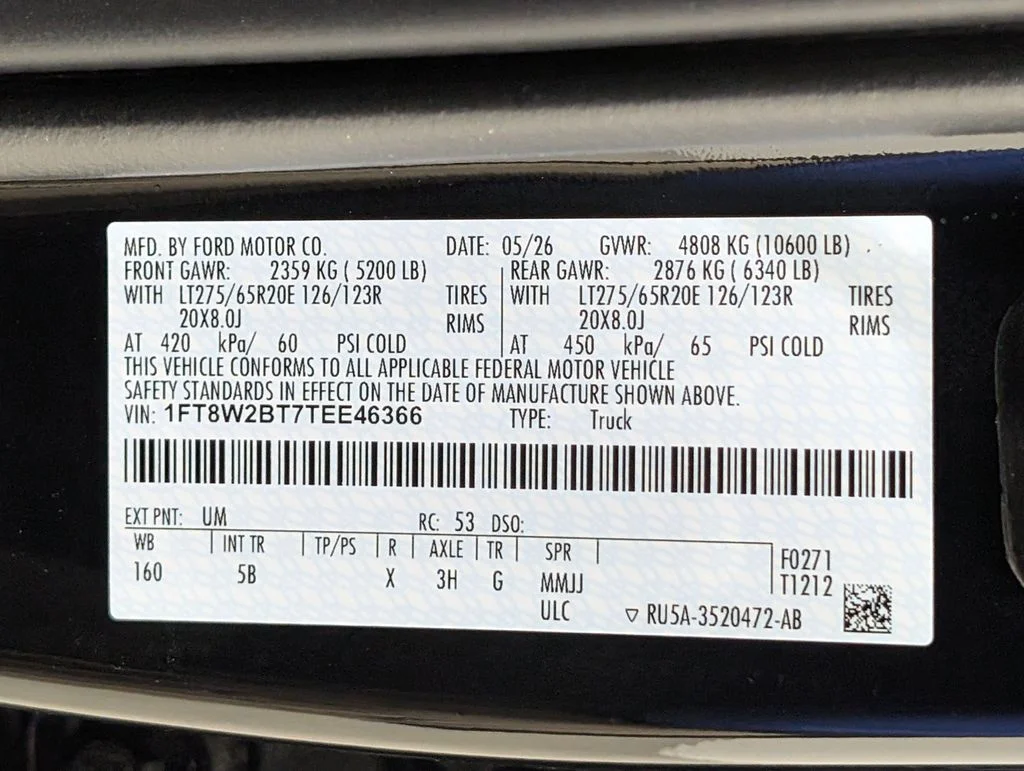 New 2026 Black Ford Lariat image 32