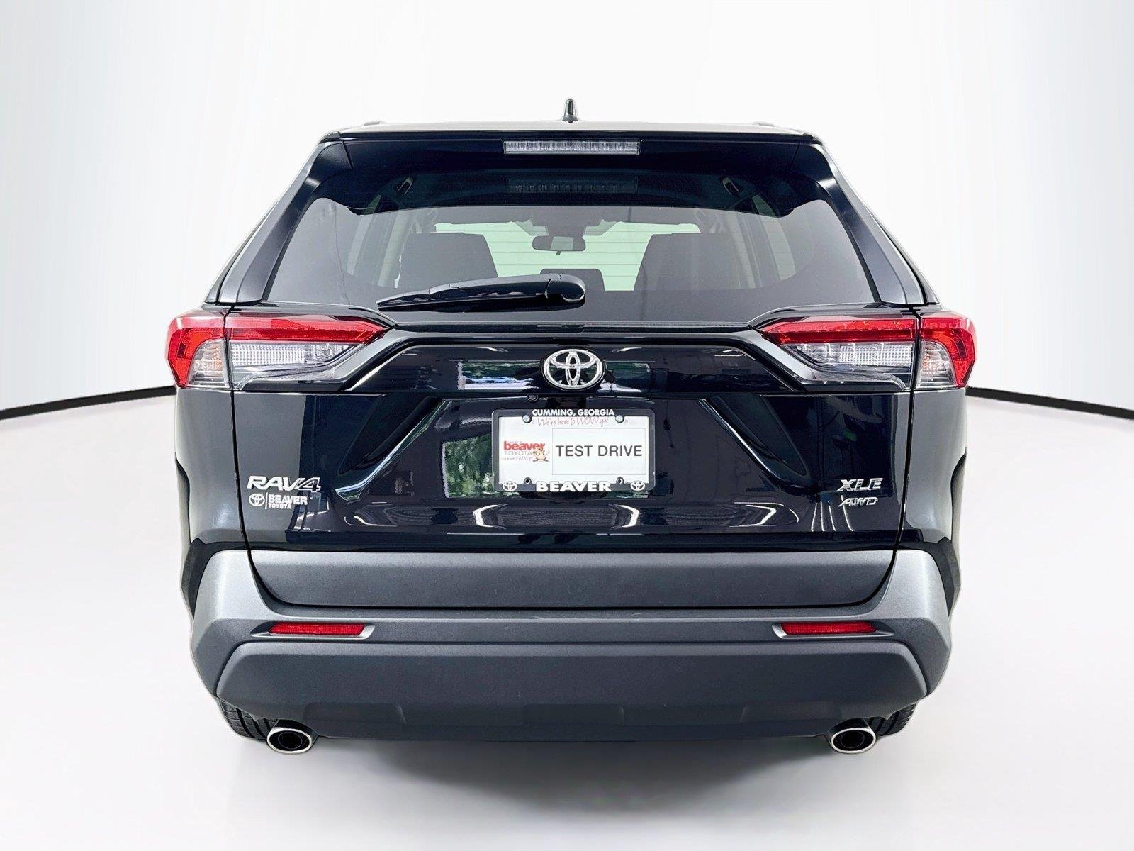 Certified Used 2025 Midnight Black Metallic Toyota XLE image 11