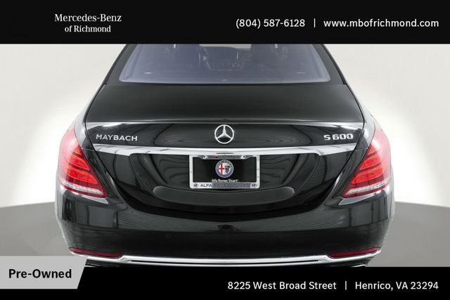 Used 2016 Black Mercedes-Benz Maybach S 600 image 65