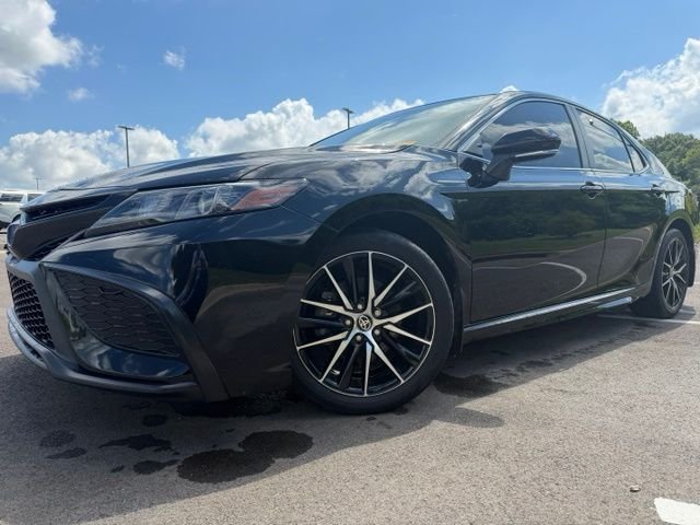 Used 2024 Midnight Black Metallic Toyota SE image 7