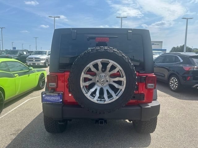 Used 2018 Firecracker Red Clearcoat Jeep JK Unlimited Sport image 6