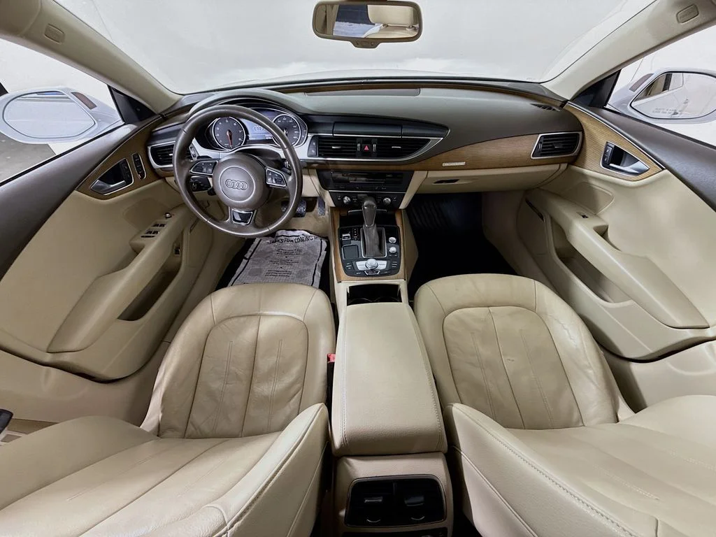Used 2017 Glacier White Metallic Audi Premium Plus image 25