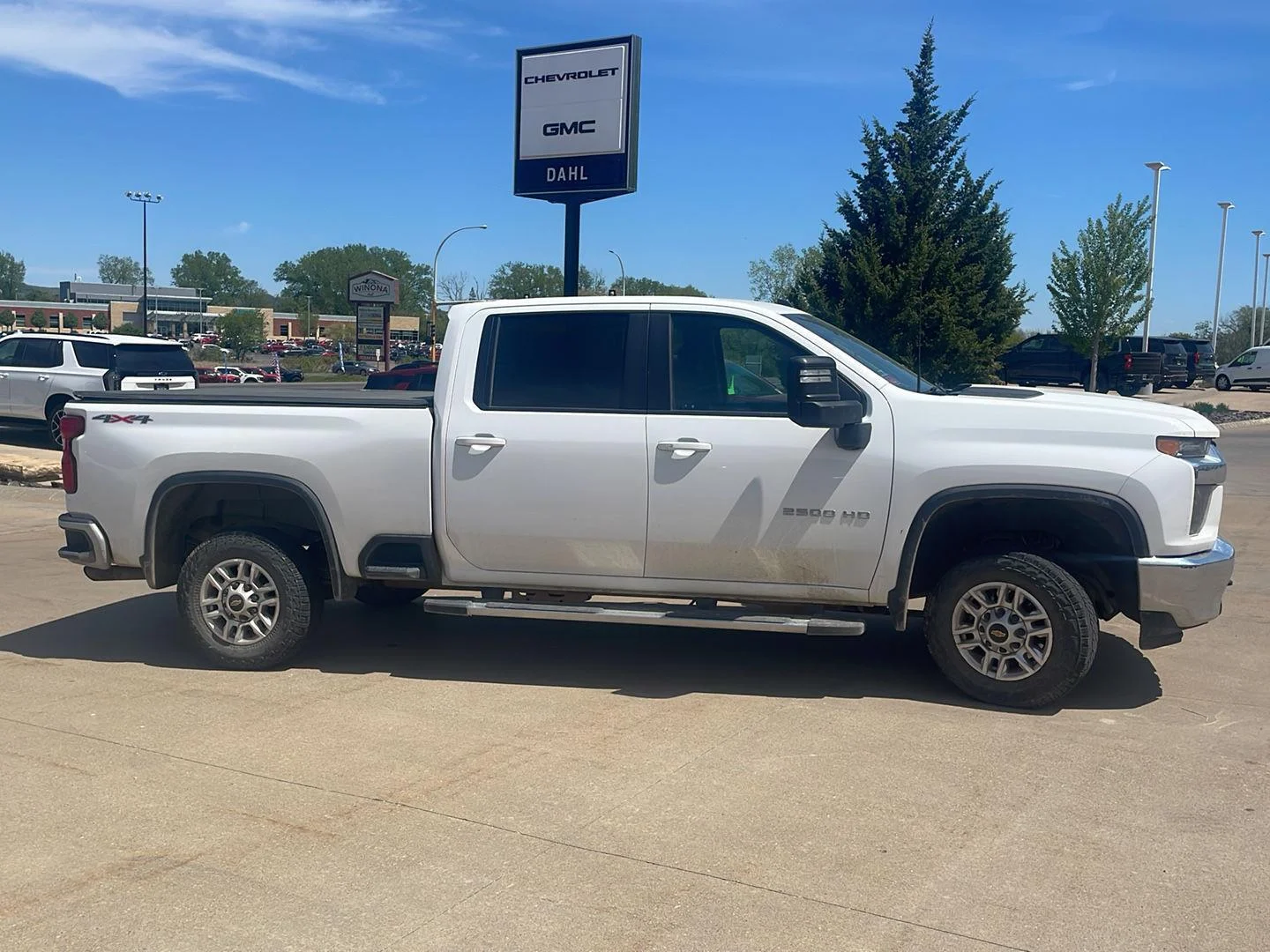 Used 2023 Chevrolet Silverado 2500HD LT with VIN 2GC4YNE75P1715108 for sale in Winona, Minnesota