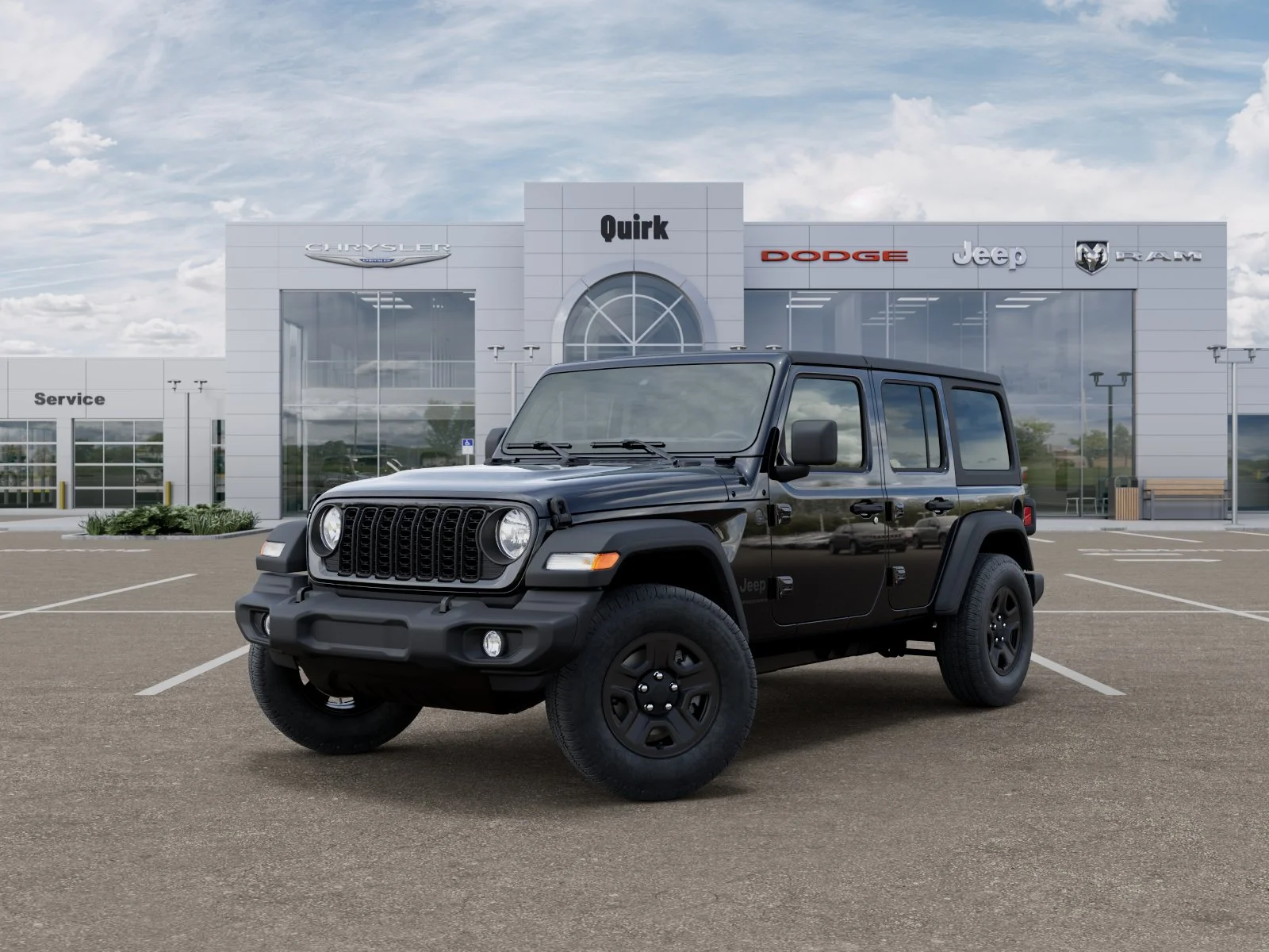 New 2026 Black Clear-Coat Exterior Paint Jeep Sport image 23