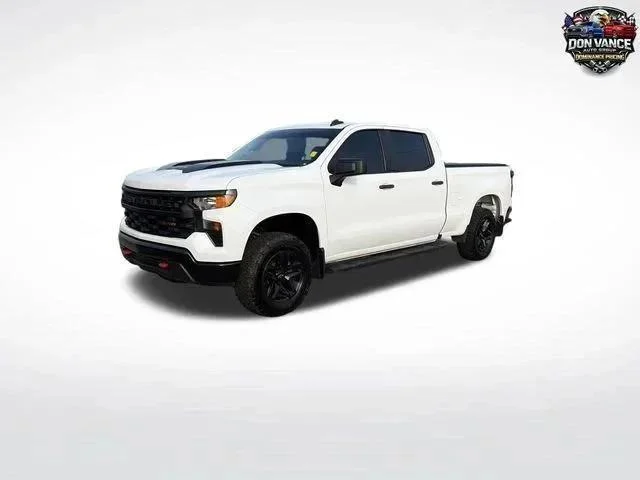 Used 2022 White Chevrolet Custom Trail Boss image 1