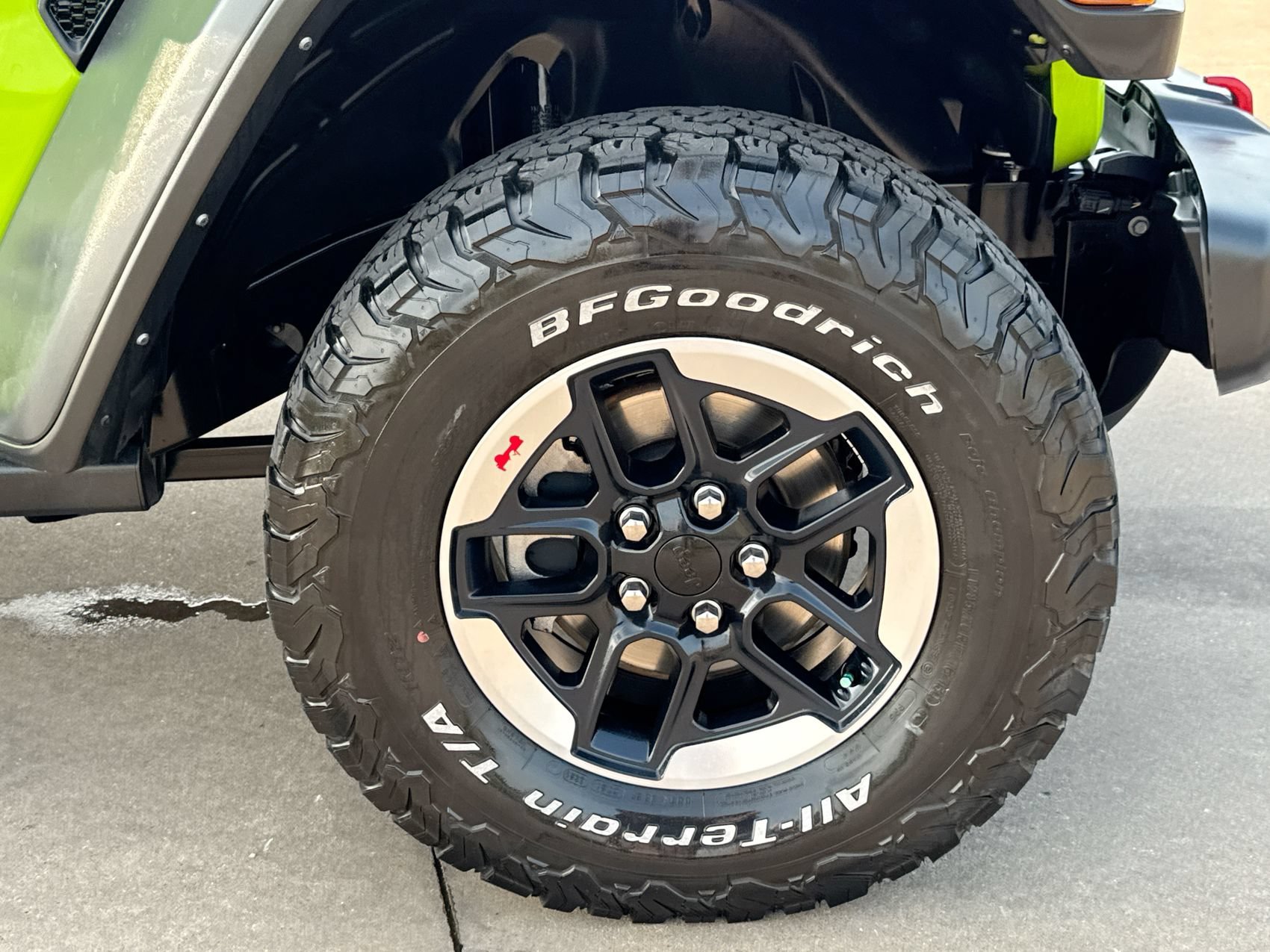 Used 2021 Gecko Clearcoat Jeep Unlimited Rubicon image 10