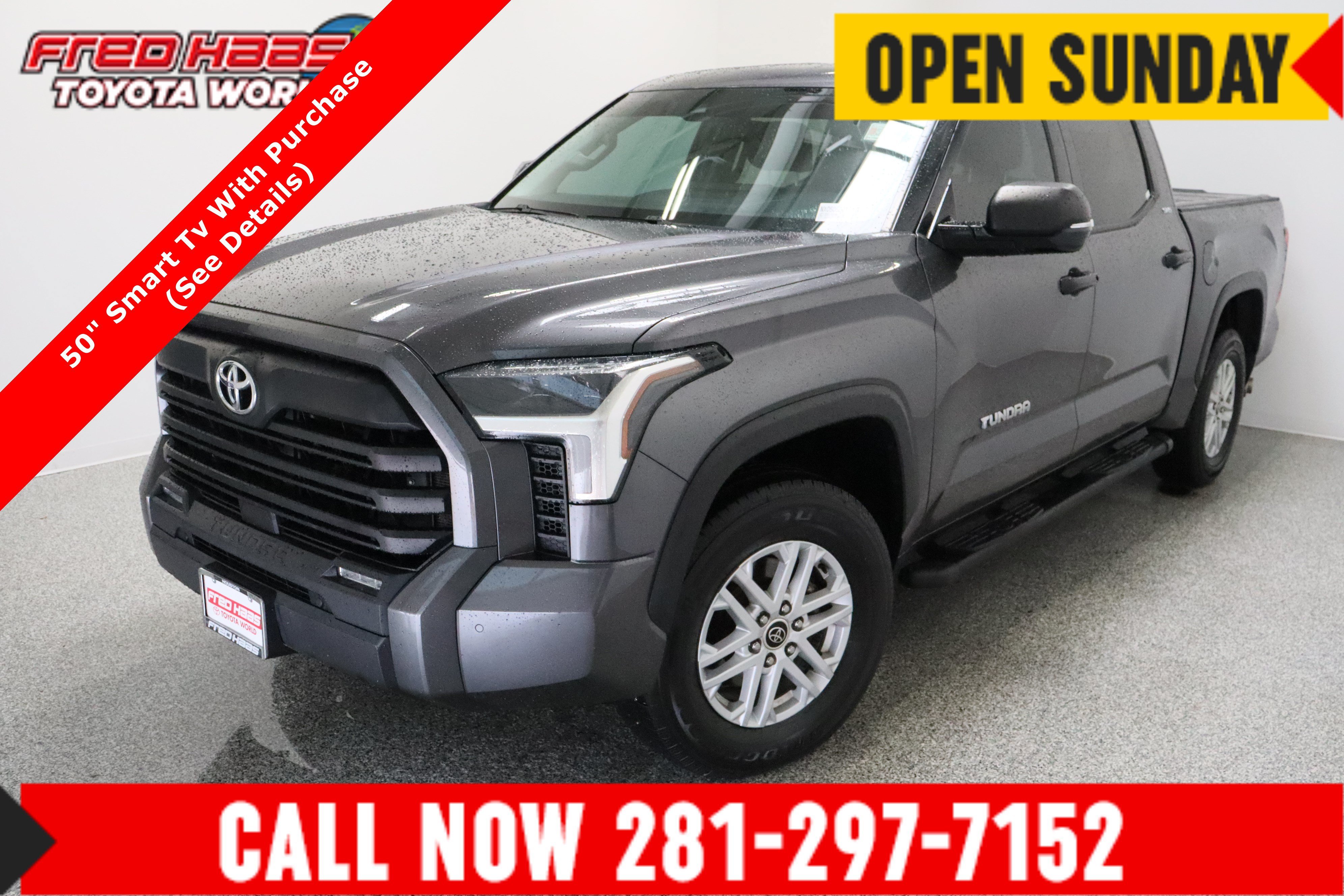 Used 2022 Magnetic Gray Metallic Toyota SR5 3.4T image 1