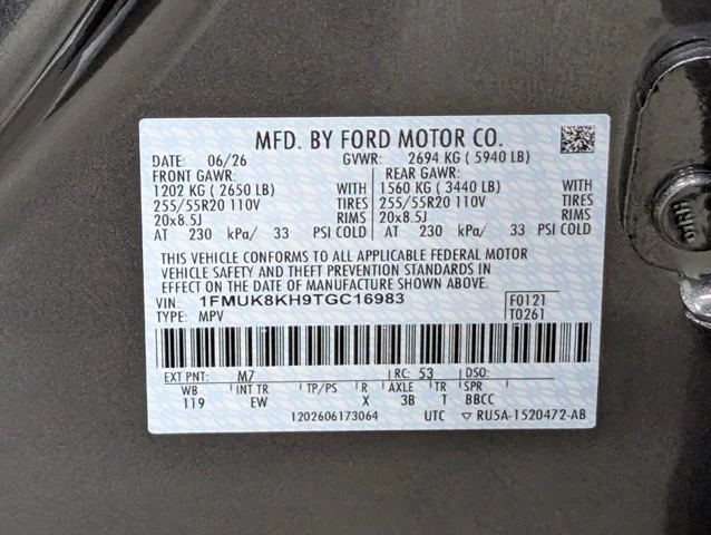New 2026 Carbonized Gray Metallic Ford ST-Line image 51