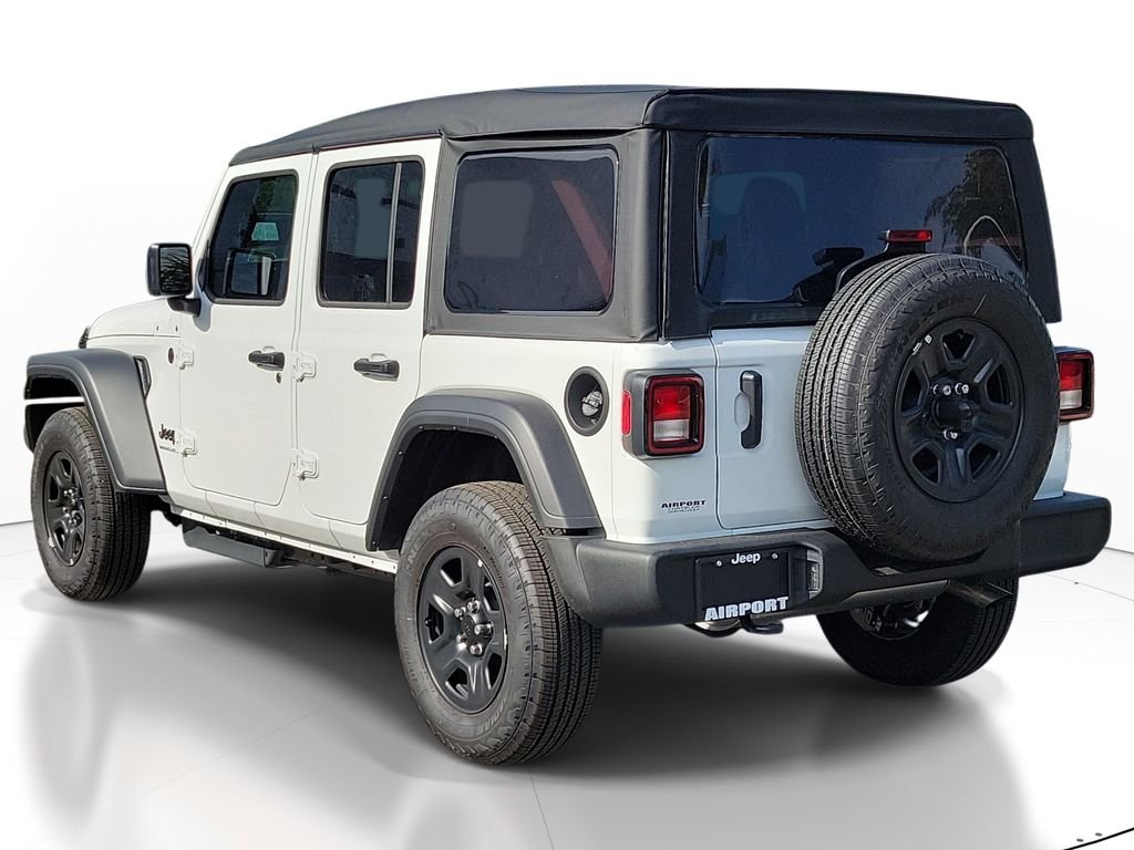 New 2026 Bright White Clearcoat Jeep Sport image 2