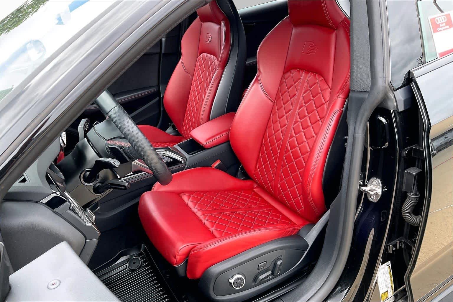 Used 2024 Mythos Black Metallic Audi Premium Plus image 8