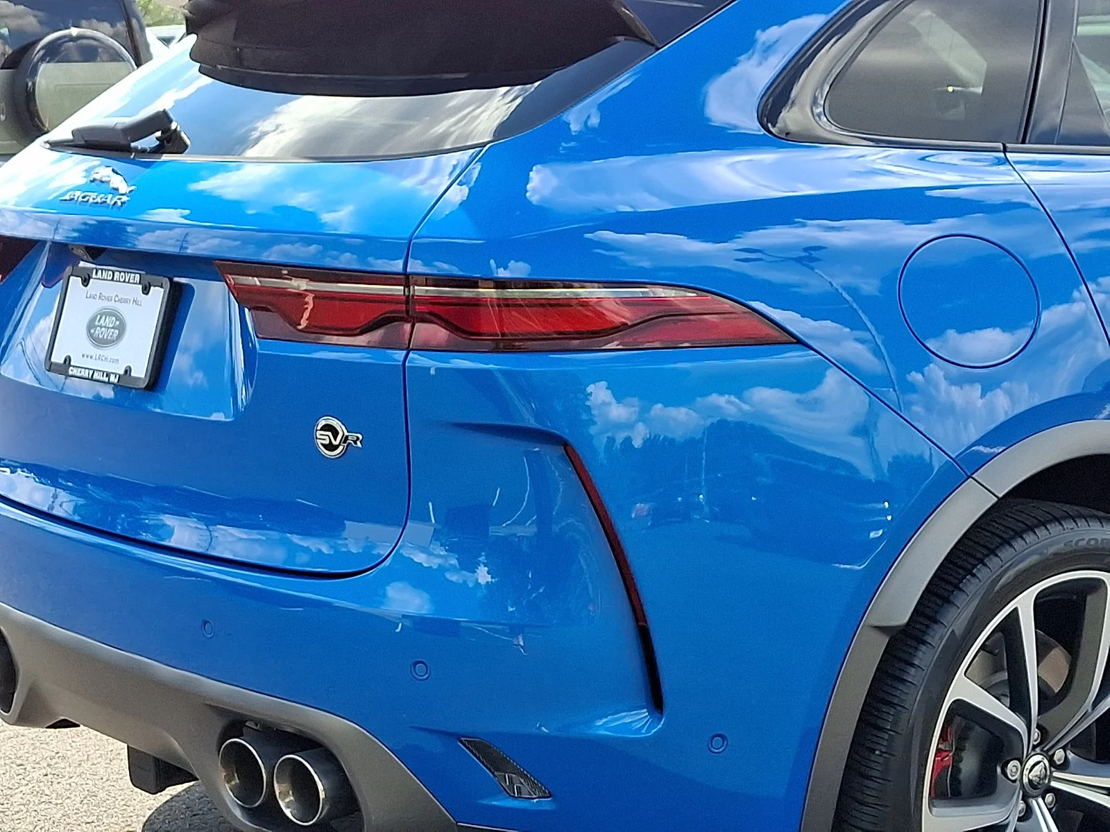 Used 2026 Chalk Blue Gloss   1Mr Jaguar SVR Final Edition image 16