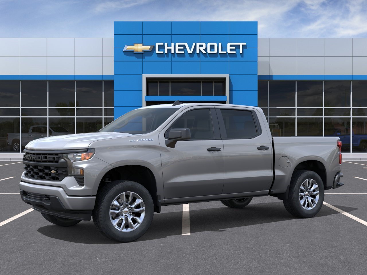 New 2026 Sterling Gray Metallic Chevrolet Custom image 2