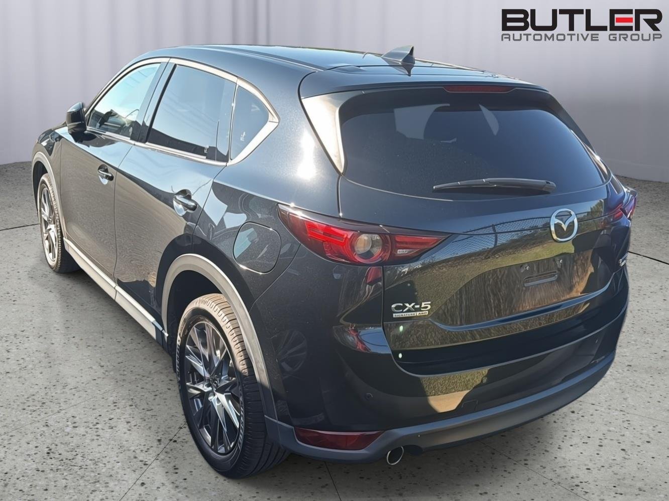 Used 2021 BLUE Mazda Signature AWD image 10