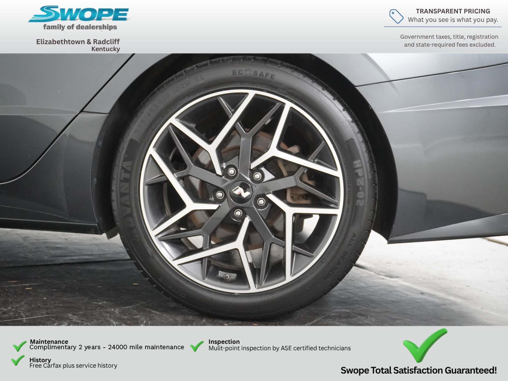 Used 2022 Portofino Gray Hyundai N Line image 27