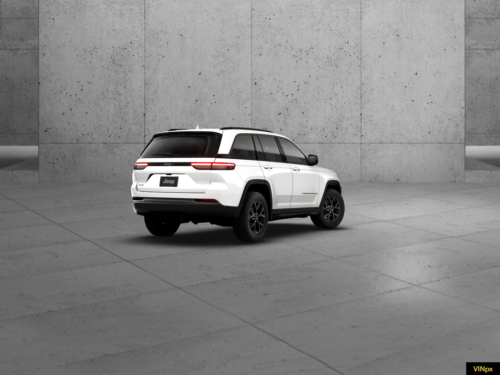New 2026 Bright White Clear-Coat Exterior Paint Jeep Laredo Altitude image 6