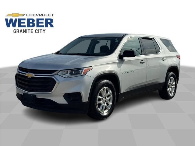 Used 2020 SILVER ICE METALLIC Chevrolet LS image 1