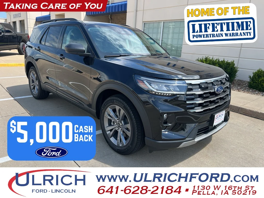 New 2026 Agate Black Metallic Ford Active image 1