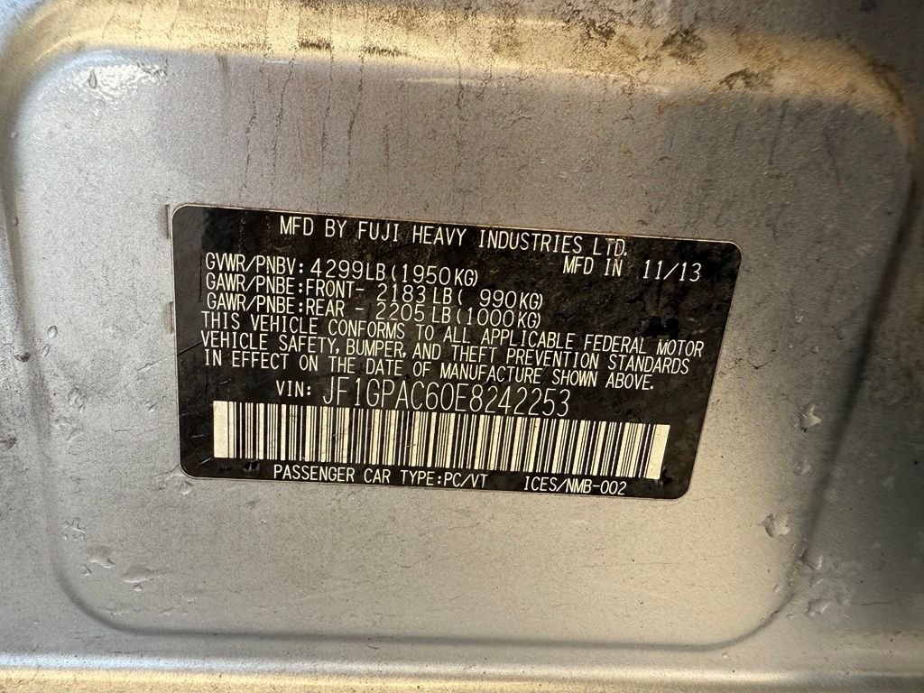Used 2014 Ice Silver Metallic Subaru 2.0i Premium image 15