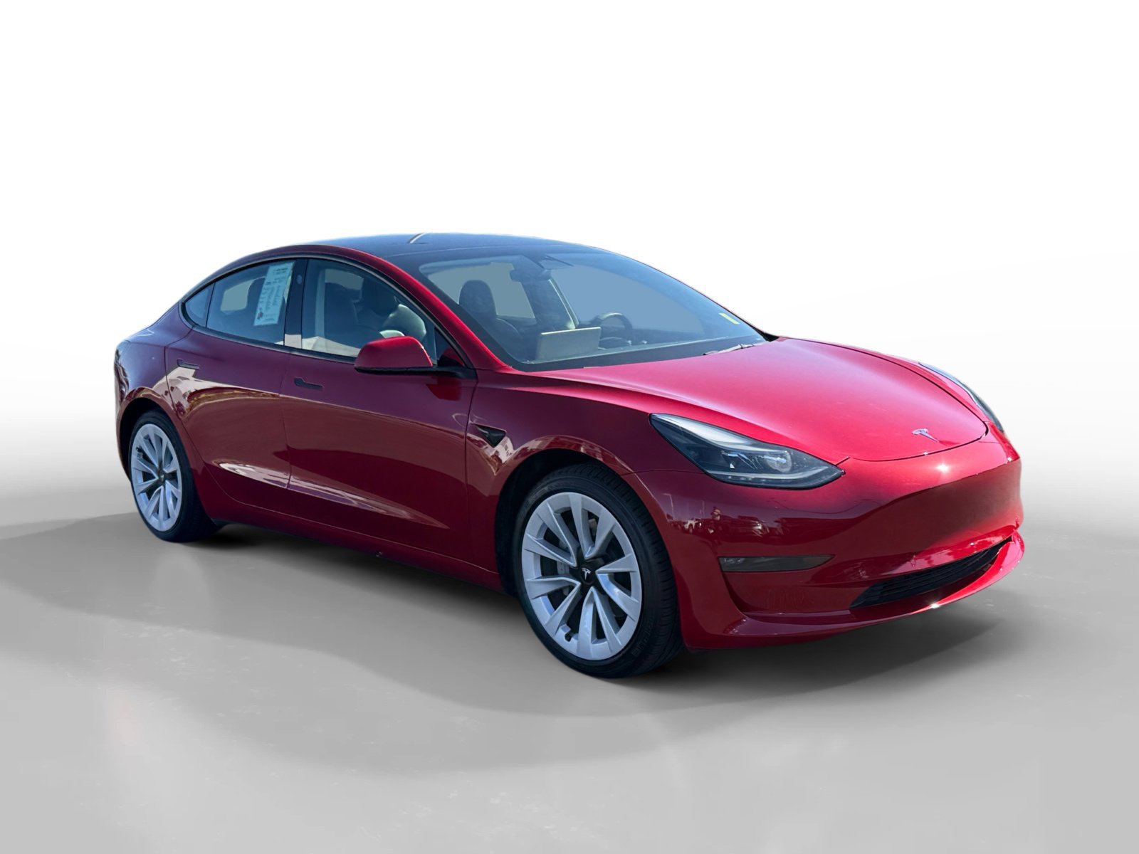 Used 2022 Red Multi Coat Tesla Long Range image 7