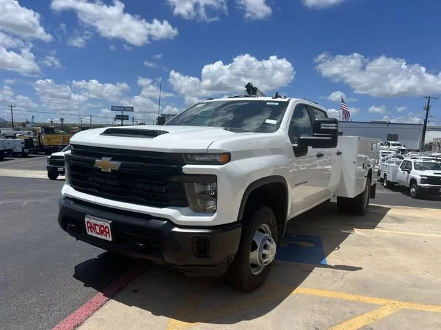 New 2025 Summit White Chevrolet Work Truck image 3