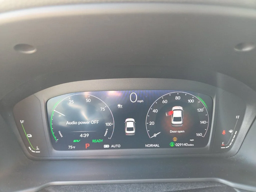 Certified Used 2024 Meteorite Gray Metallic Honda HYBRID EX-L image 12