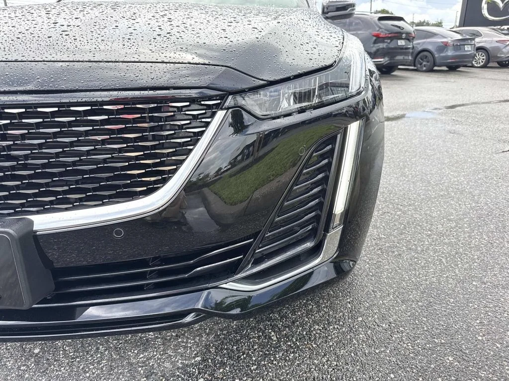 Used 2024 Black Cadillac Premium Luxury image 9