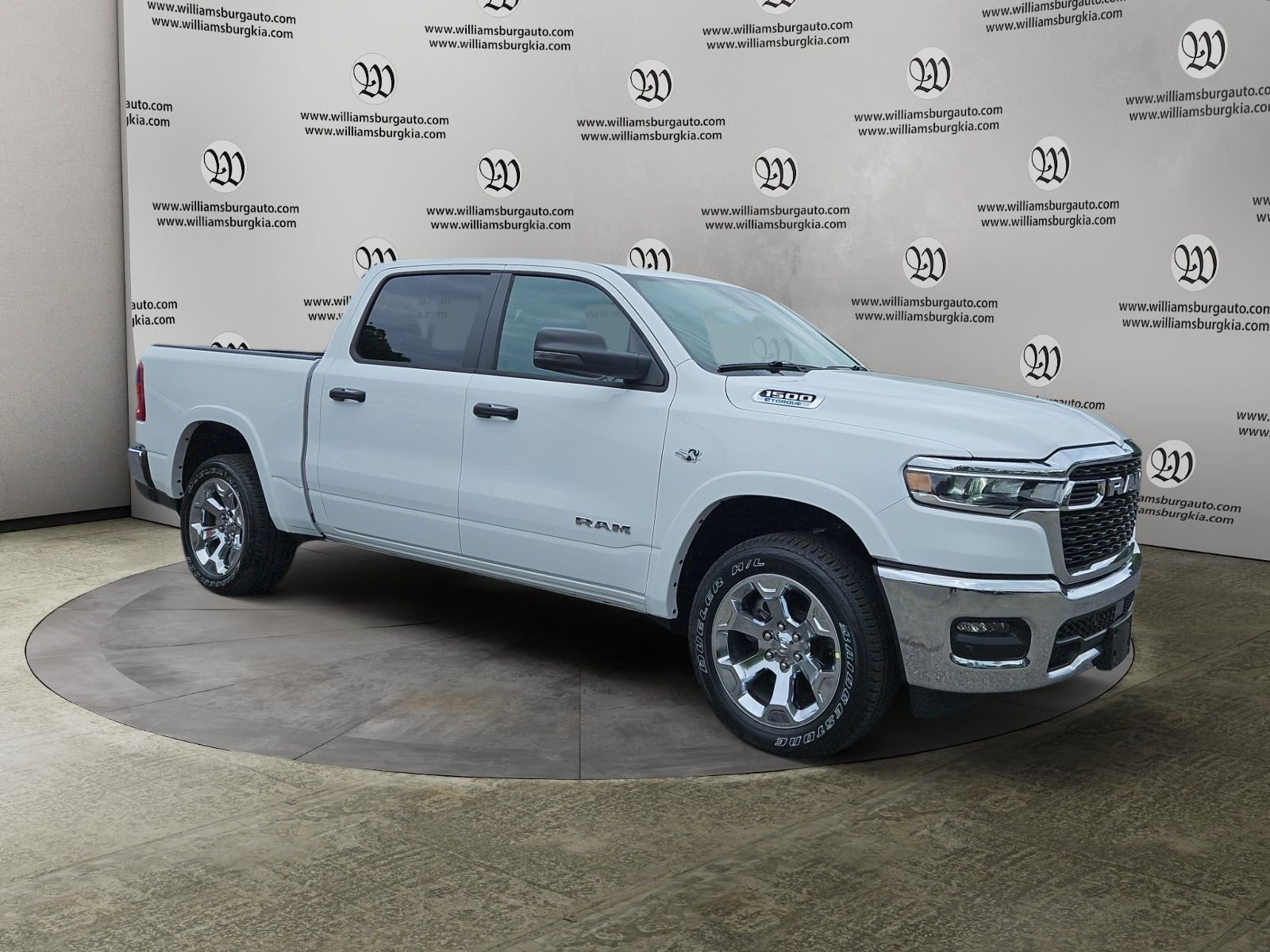 New 2026 Bright White Clear-Coat Exterior Paint RAM Big Horn/Lone Star image 7