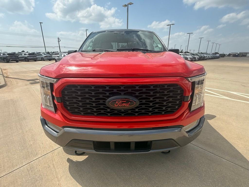 Used 2023 Race Red Ford XLT image 3
