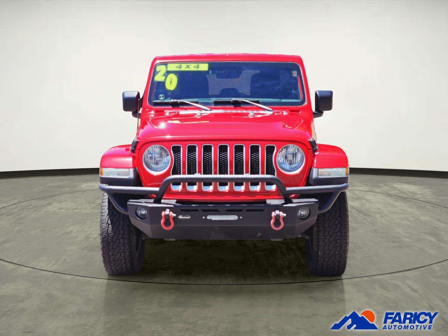 Used 2020 RED JEEP SAHARA image 8