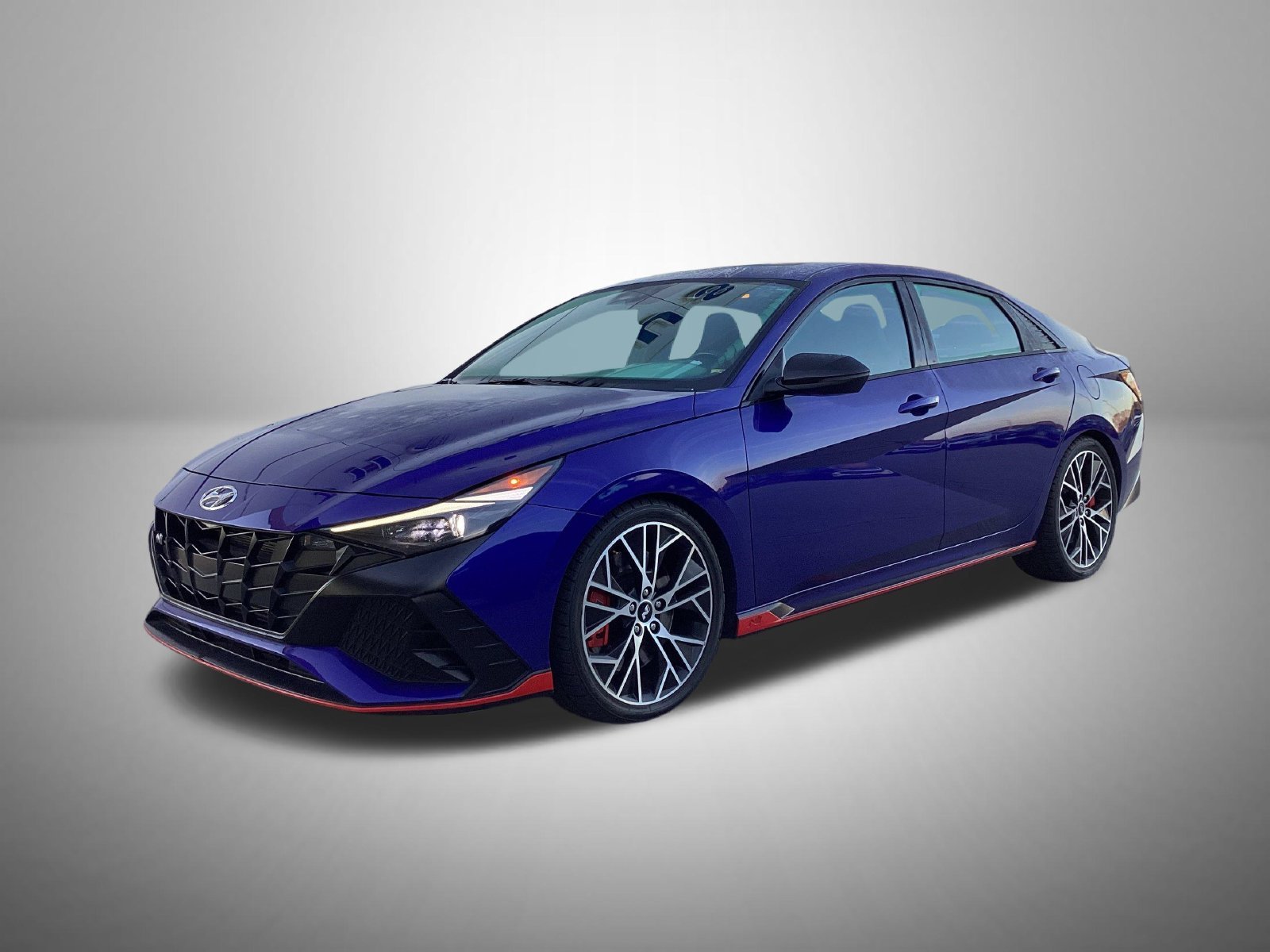 Used 2022 Blue Hyundai Base image 1