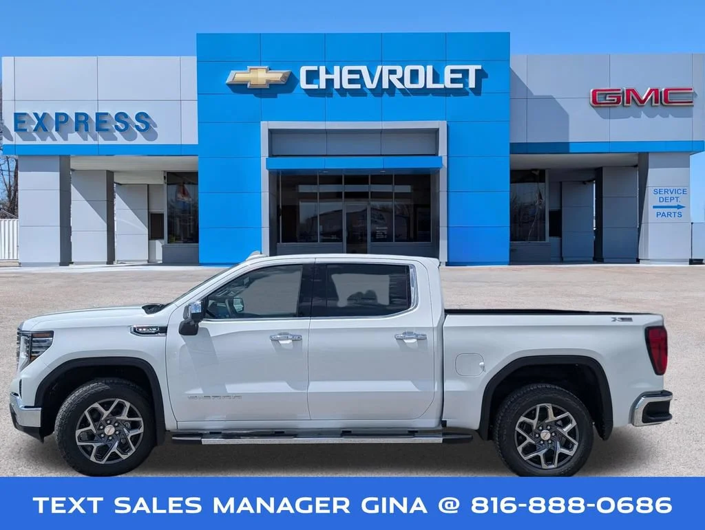 New 2026 Summit White GMC SLT image 6