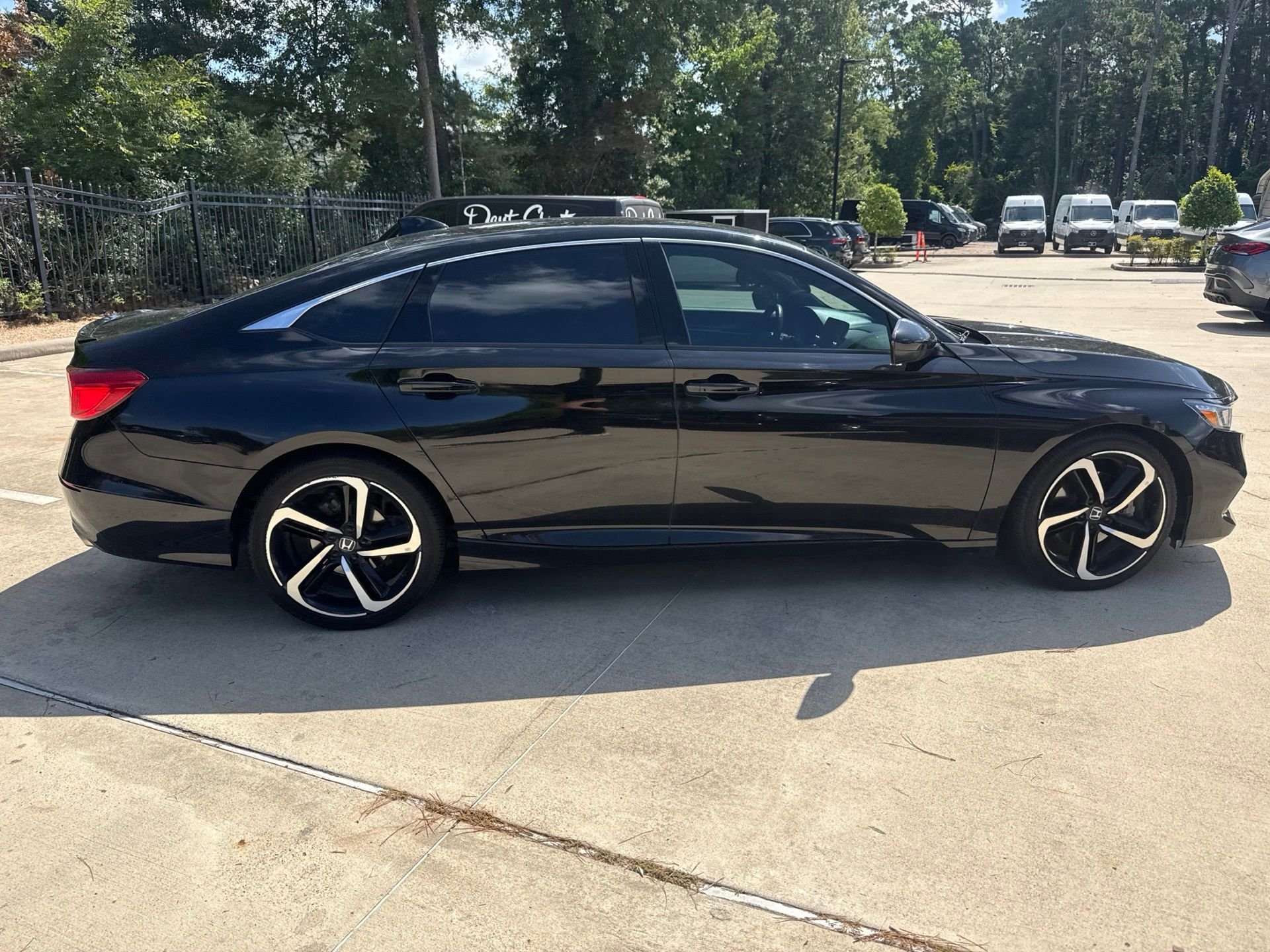 Used 2022 Crystal Black Pearl Honda Sport image 3
