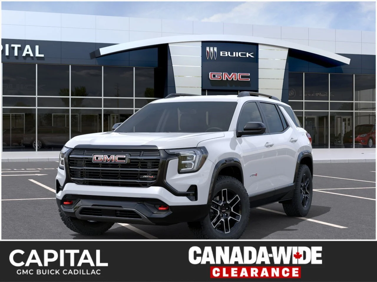 New 2027 Summit White GMC AWD AT4 image 1