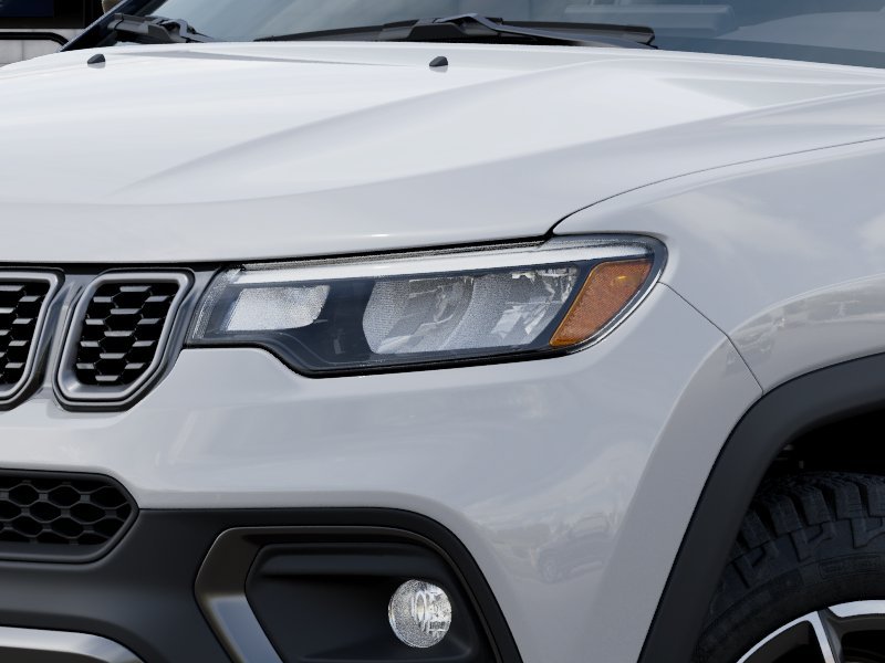 New 2026 Bright White Clear-Coat Exterior Paint Jeep Trailhawk image 10