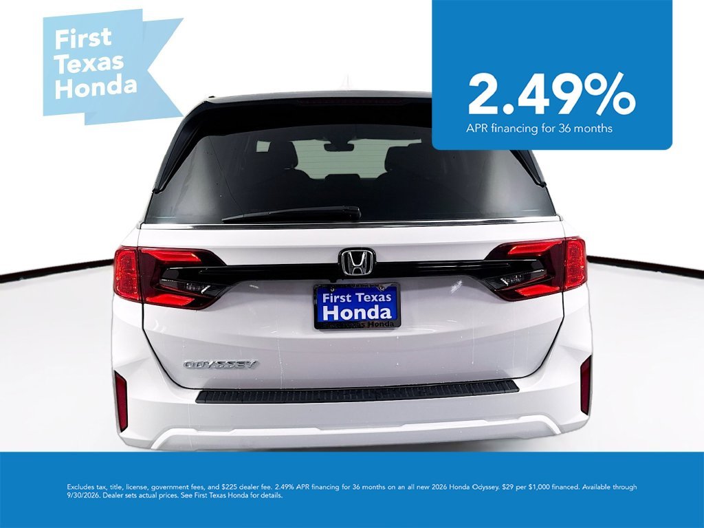 New 2027 Platinum White Pearl Honda EX-L image 6