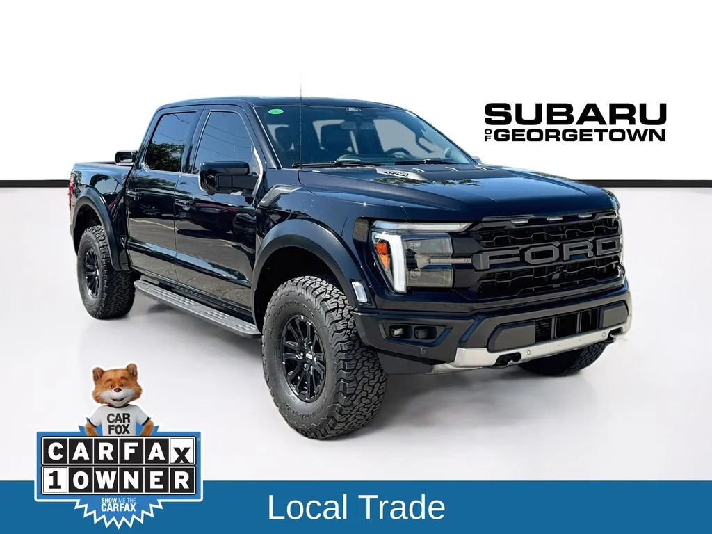 Used 2025 Black Ford Raptor image 1