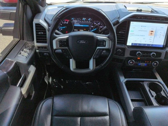 Used 2022 Oxford White Ford Lariat image 15
