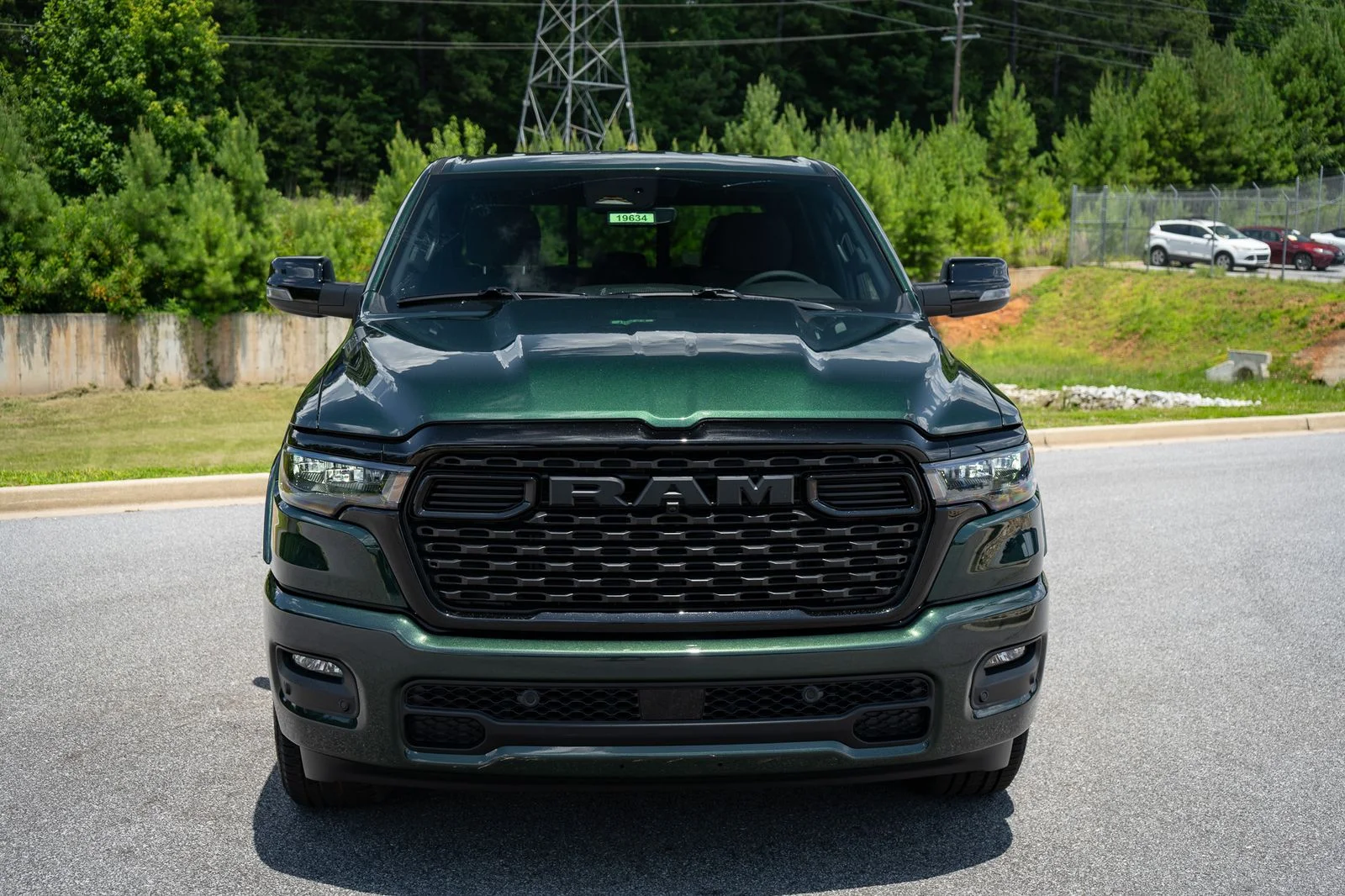 New 2026 Serrano-Green Metallic Exterior Paint RAM Big Horn/Lone Star image 2