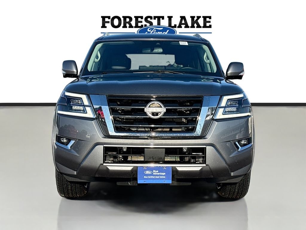 Certified 2024 Nissan Armada SL with VIN JN8AY2BD6R9706119 for sale in Forest Lake, Minnesota