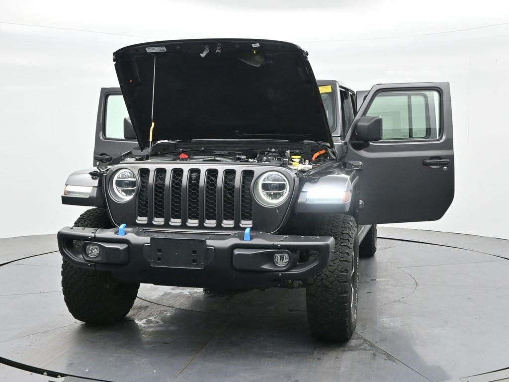 Used 2021 Granite Crystal Metallic Clearcoat Jeep Unlimited Rubicon image 35