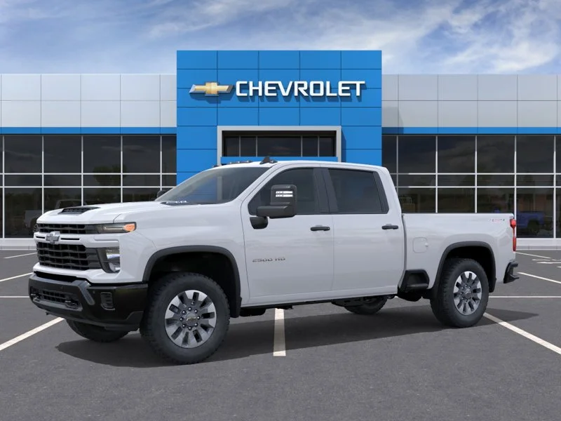 New 2026 White Chevrolet 4WD Crew Cab 159" Custom image 2