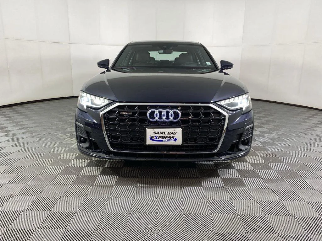 Used 2025 Blue Metallic Audi L 55 image 22
