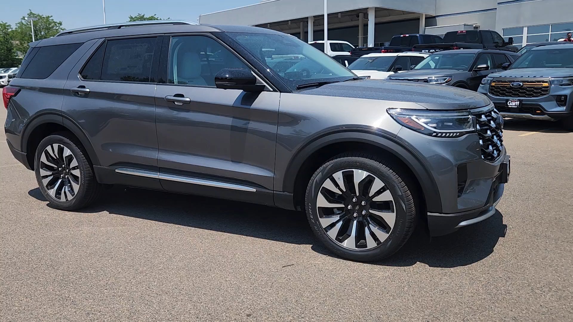 New 2026 Carbonized Gray Metallic Ford Platinum image 12