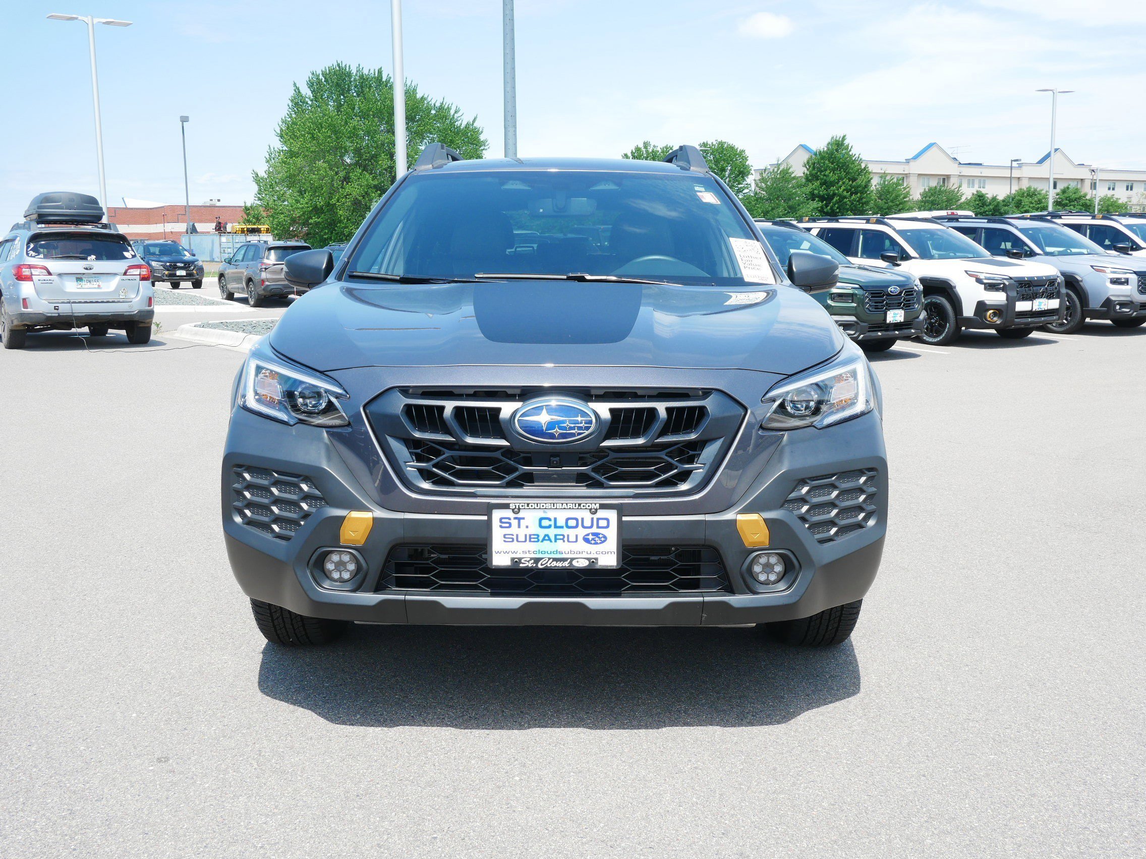 Certified 2025 Subaru Outback Wilderness with VIN 4S4BTGSD6S3273708 for sale in Saint Cloud, Minnesota
