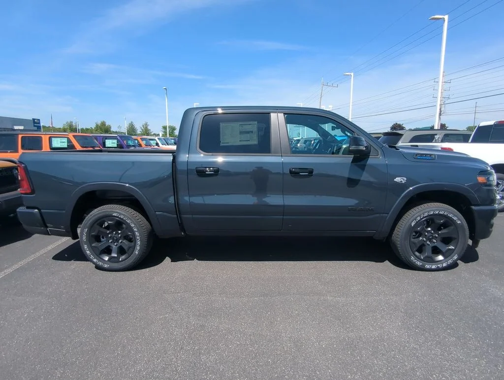 New 2026 Forged Blue Metallic Exterior Paint RAM Big Horn/Lone Star image 9