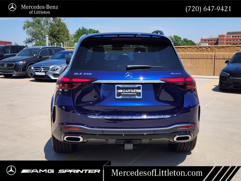 New 2026 MANUFAKTUR Mystic Blue Metallic Mercedes-Benz GLE 350 image 6