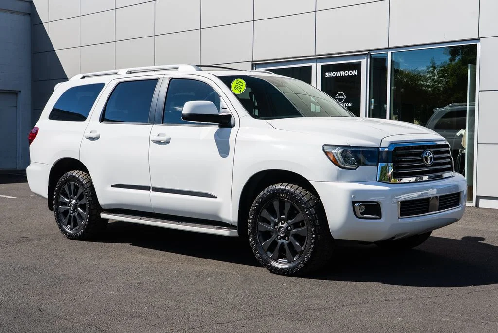Used 2019 White Toyota Limited image 1