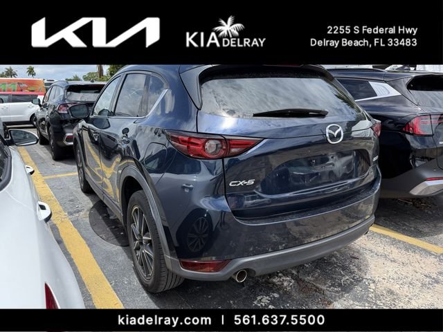 Used 2018 Blue Mazda Grand Touring image 8